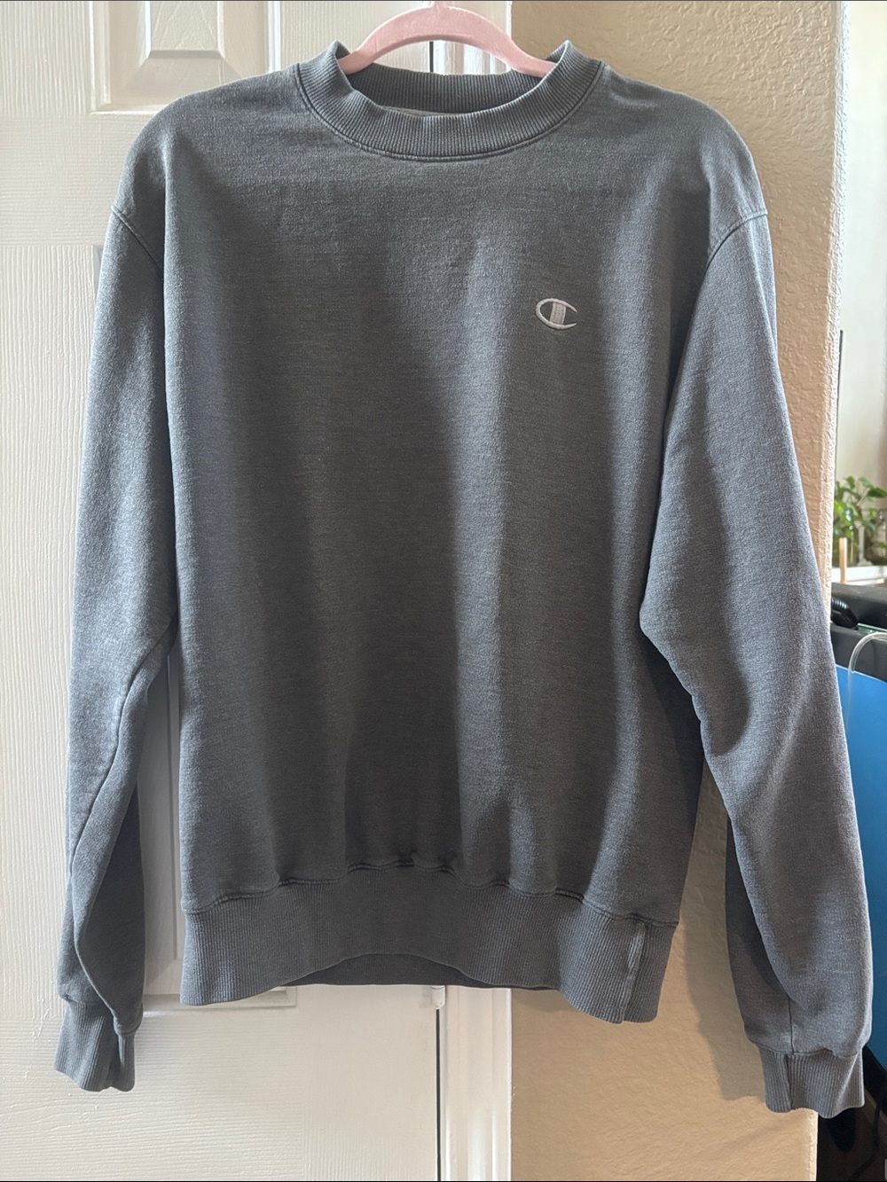 Champion Crewneck Sweatshirt - Charcoal Gray